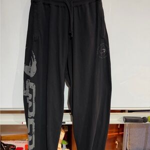 Black GASP Graphic Men's Pants